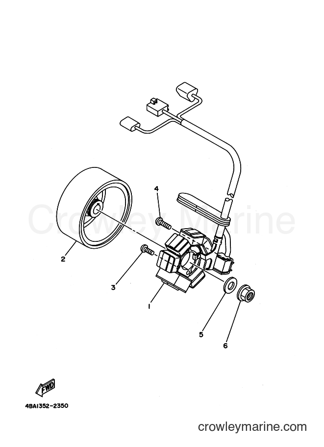 Yamaha Motors DT50LC (3UN7) [010] - GENERATOR