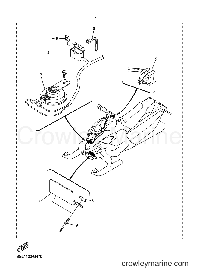 Yamaha Motors RFX10RSS (8HK2) [010] - ELECTRICAL 4
