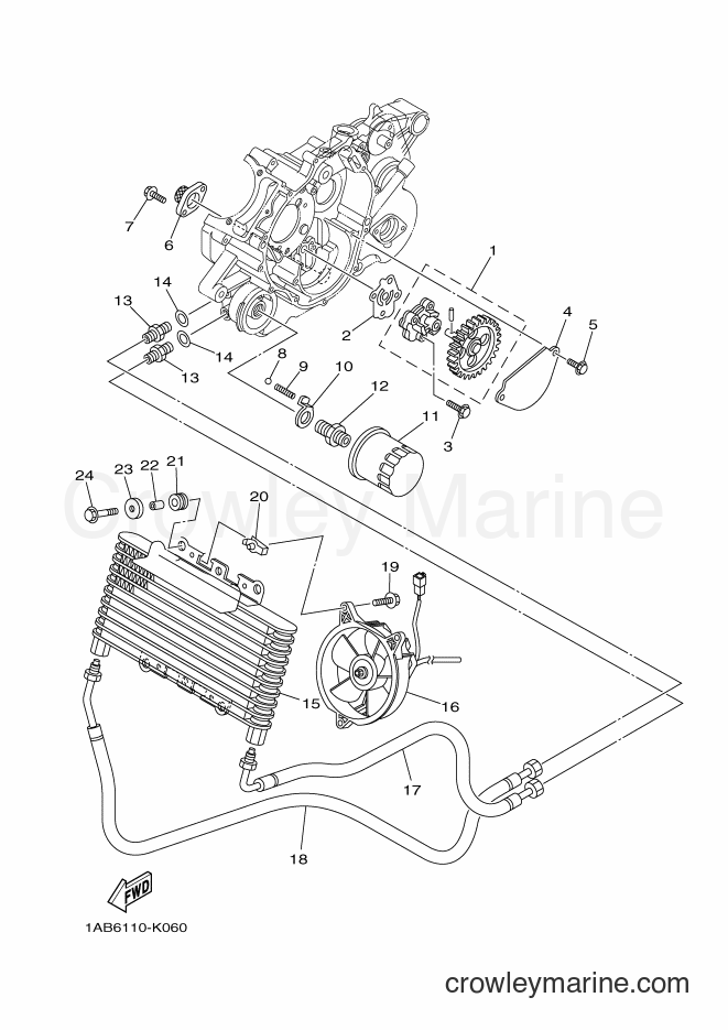 2011 ATV YFM350FWAN - YFM350FWAN (4S2S) [010] - OIL PUMP