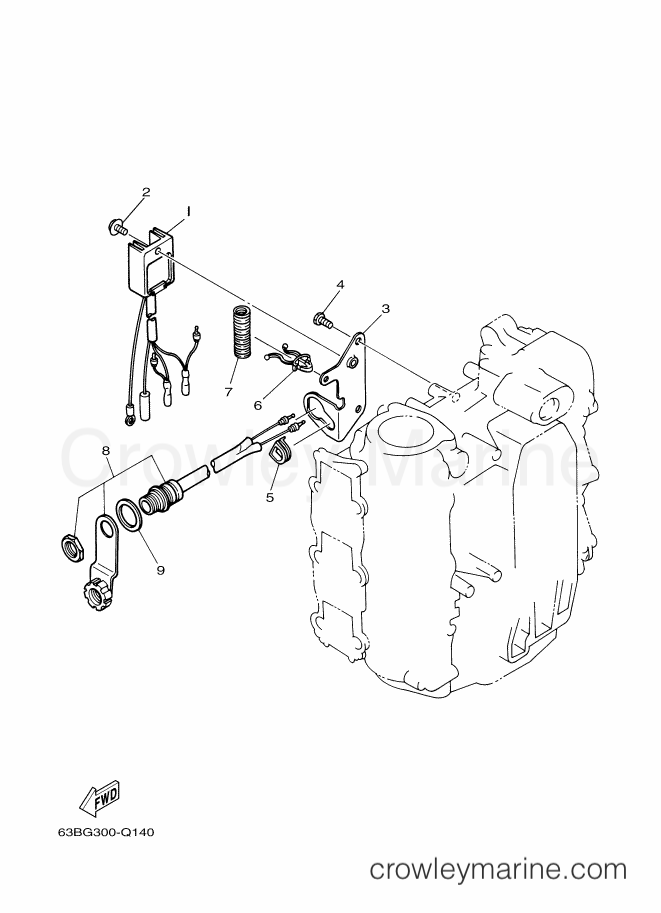 Yamaha Motors 40VMHOL (63BH) [110] - ELECTRICAL 3