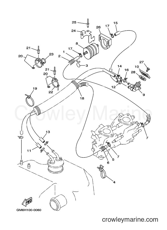 Yamaha Motors JET FOR SJ700AY (64VA) [02A] - FUEL