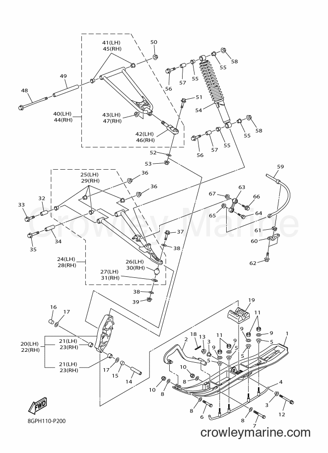 2015 Snowmobile RPZ50M - RPZ50M (8GPH) [030] - SKI
