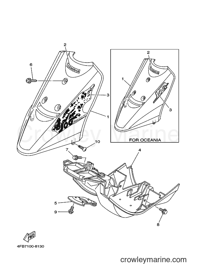 1999 Scooter CY50 - CY50 (3SAA) [010] - FENDER