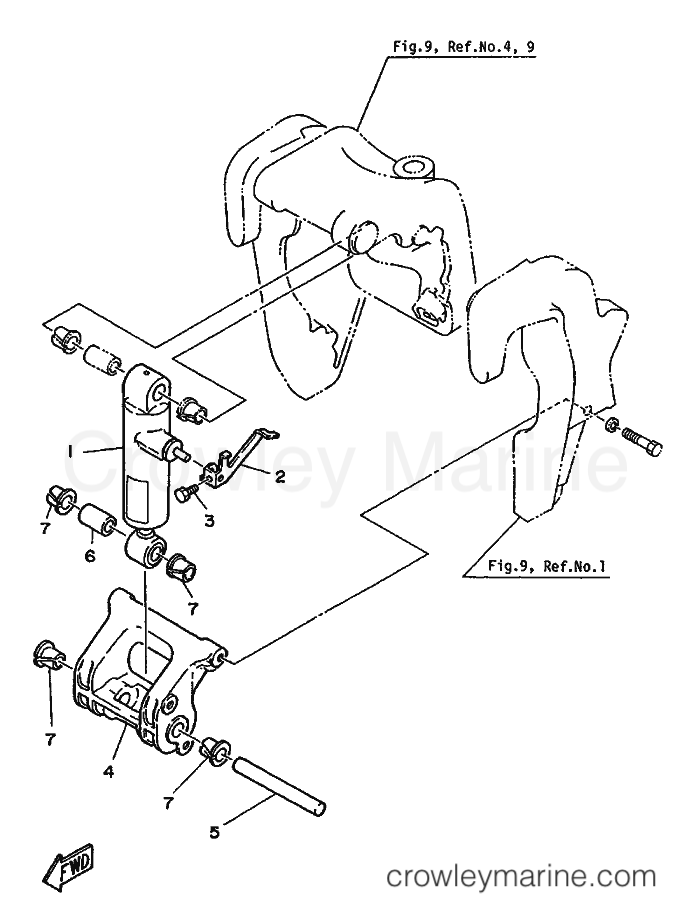 Yamaha Motors 60FE (6H2) [999] - BRACKET 2