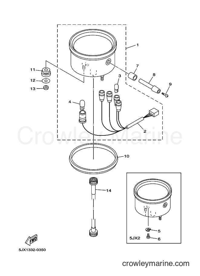 Yamaha Motors XVS125 (5JX2) [010] - METER