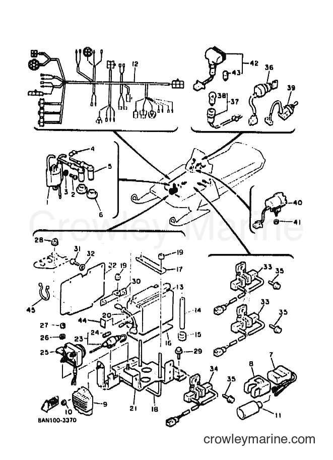 Yamaha Motors VT480TF (8AR1) [010] - ELECTRICAL 1