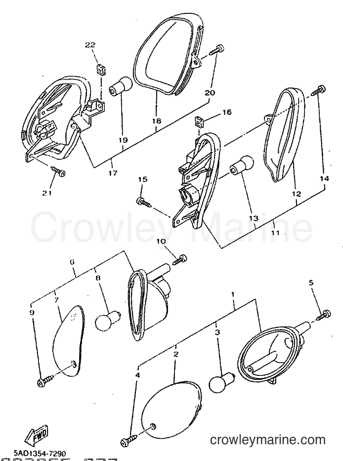 Yamaha Motors YN50 (5BW2) [010] - FLASHER LIGHT