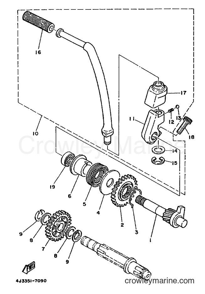 1987 Dirt Bike DT125-MX - DT125-MX (4J3) [999] - STARTER