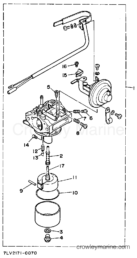 Yamaha Motors EF6000EA - CARBURETOR EF6000EA