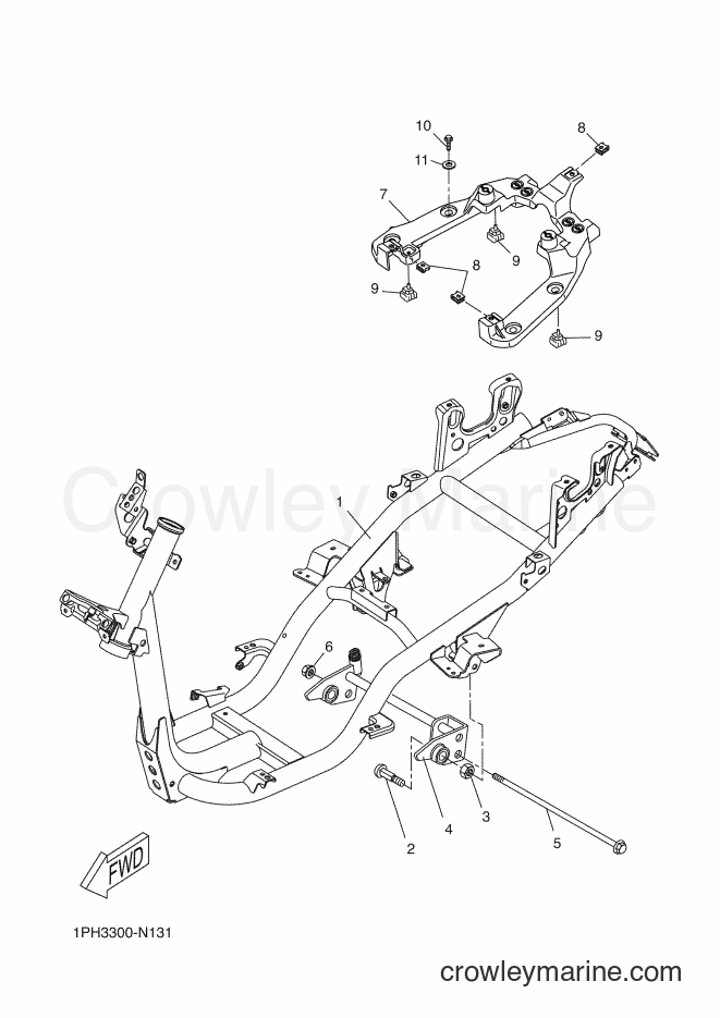 Yamaha Motors NS50 (1PH7) [090] - FRAME