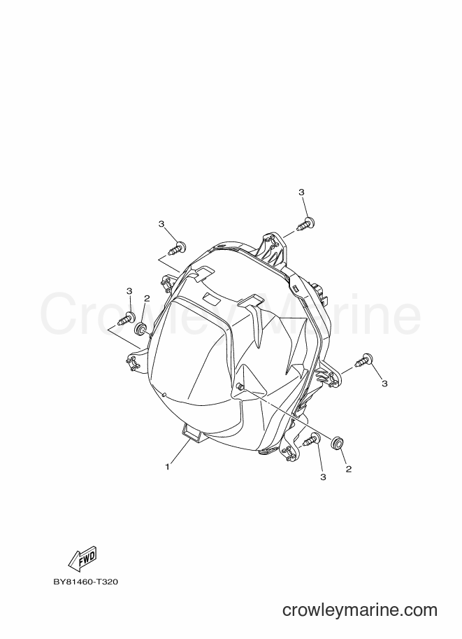 2018 Scooter LNX125-R - LNX125-R (BY82) [010] - HEADLIGHT