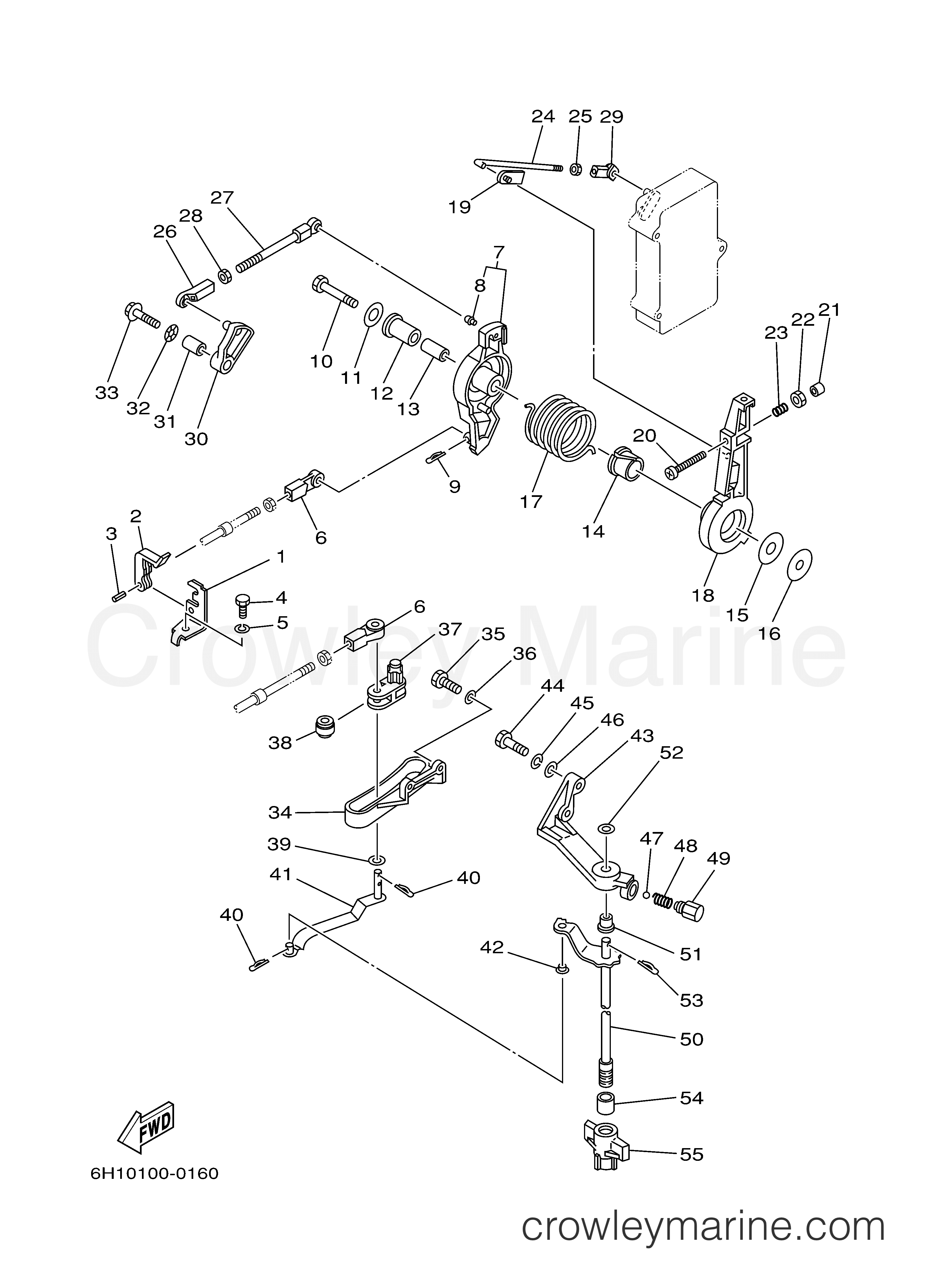 Yamaha Motors 90TLRZ - CONTROL 1 C90