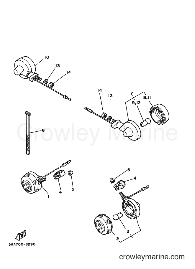 1999 Street Bike AG100F - AG100F (5HS1) [010] - FLASHER LIGHT