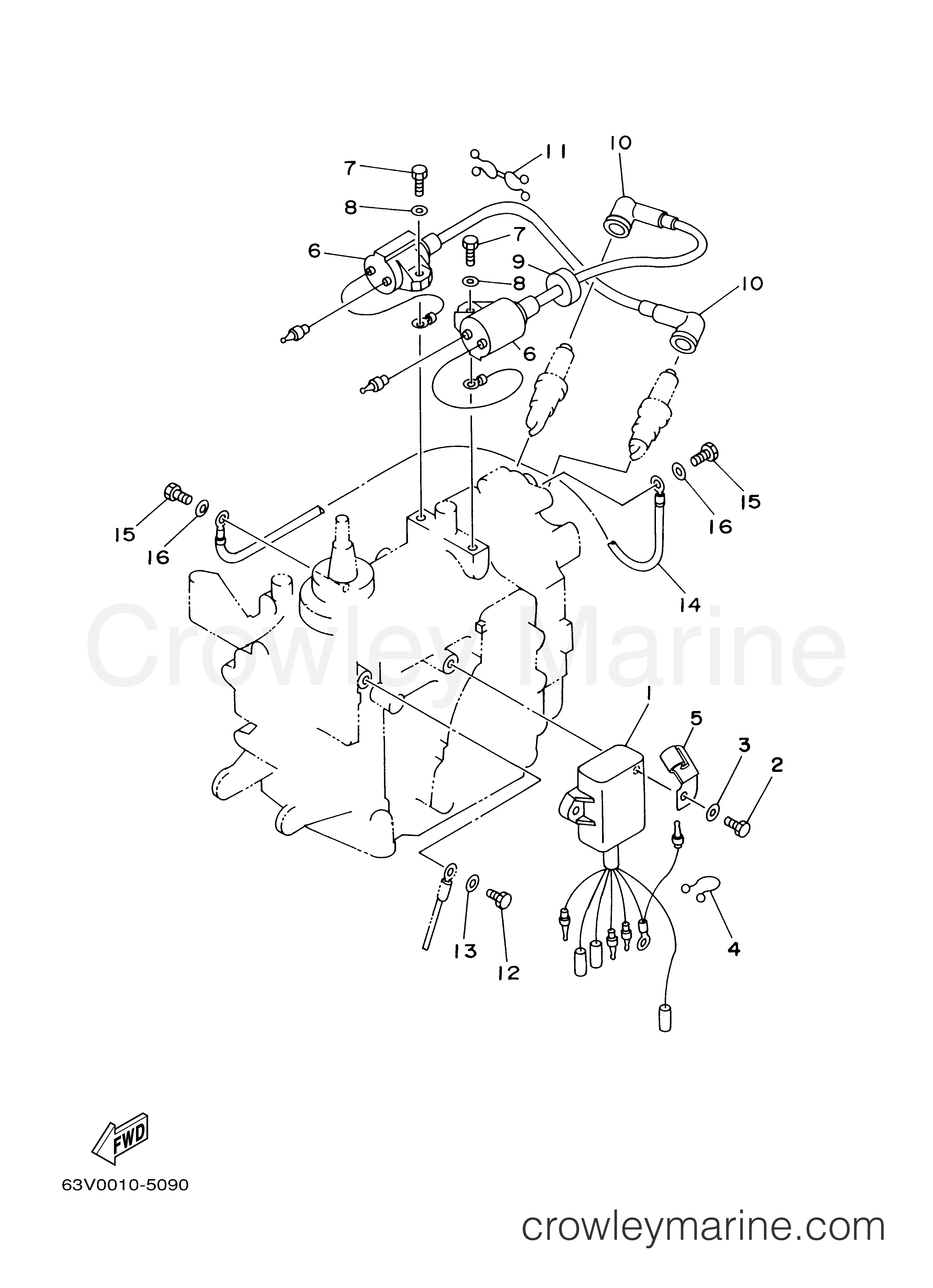 Yamaha Motors 9.9MSH - ELECTRICAL