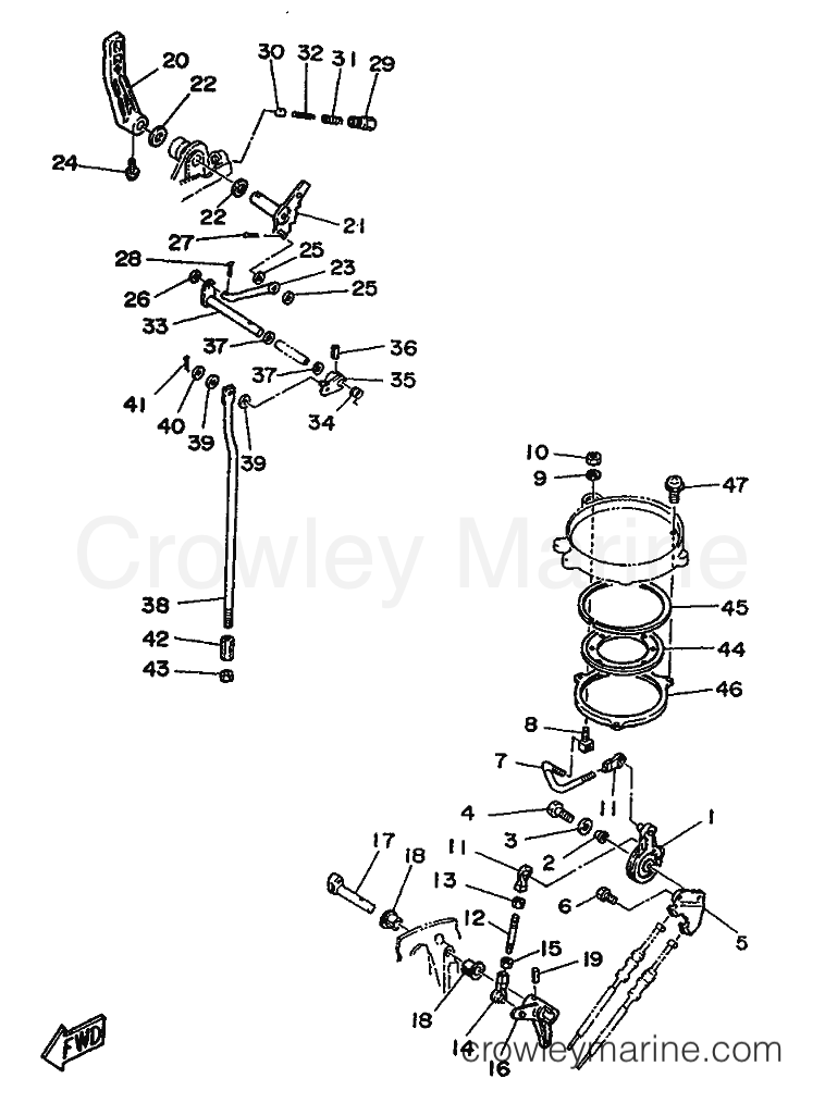 Yamaha Motors 20C (6A9) [999] - CONTROL