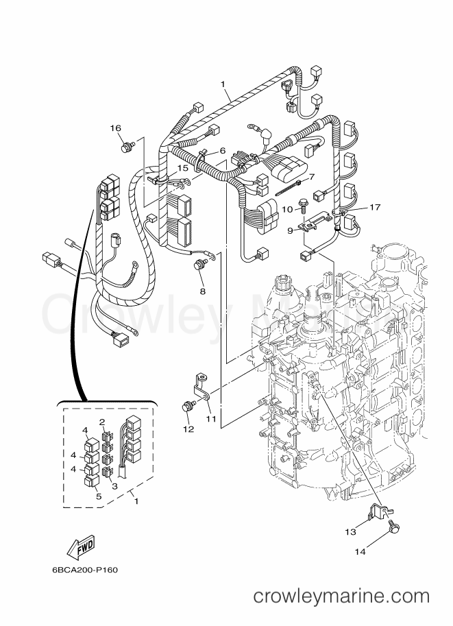 Yamaha Motors F75CEHD (6BCA) [020] - ELECTRICAL 3