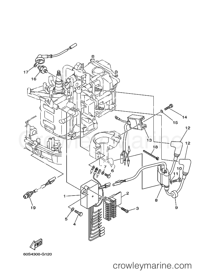 Yamaha Motors FT8DEL (60S7) [230] - ELECTRICAL 1