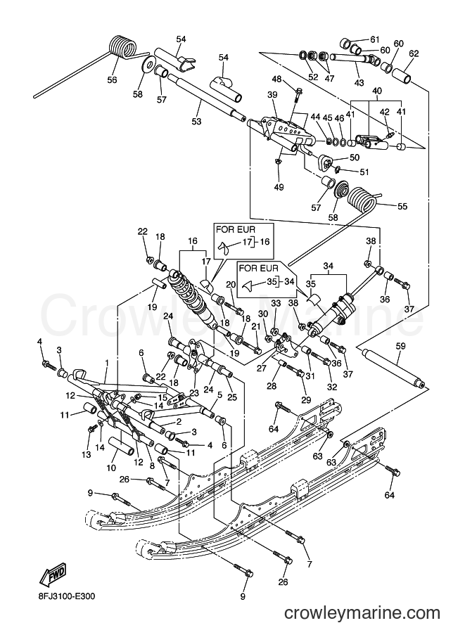 2007 Snowmobile RS10RS - RS10RS (8GH4) [010] - TRACK SUSPENSION 4