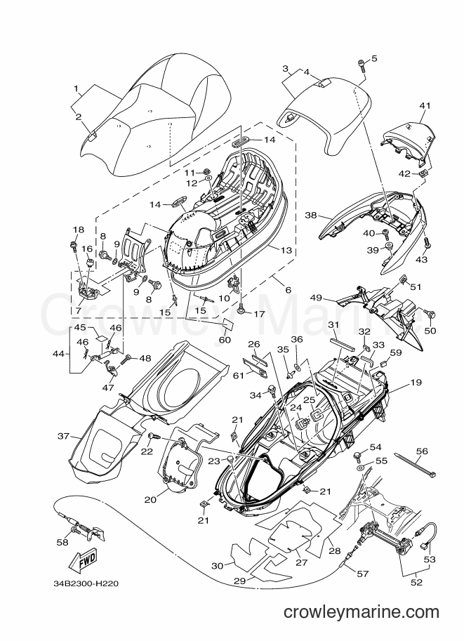 Yamaha Motors YP400A (34BB) [010] - SEAT