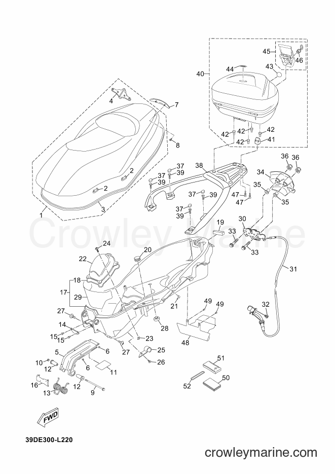 2012 Scooter YP125RA - YP125RA (2AB8) [060] - SEAT