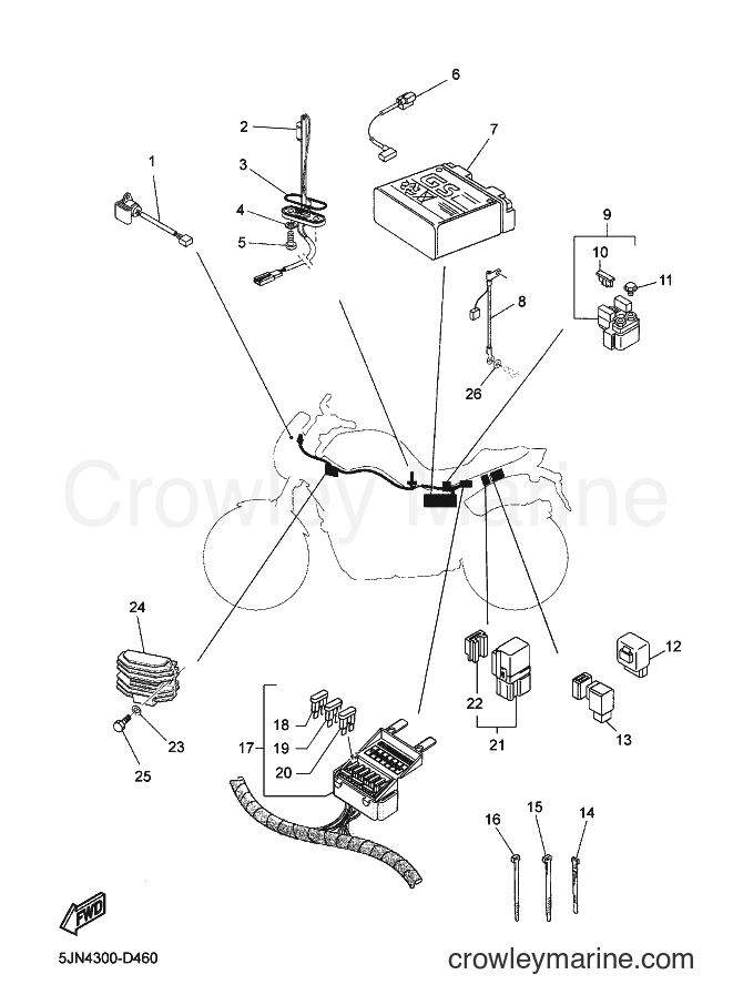 2006 Street Bike BT1100 - BT1100 (5JN5) [010] - ELECTRICAL 2