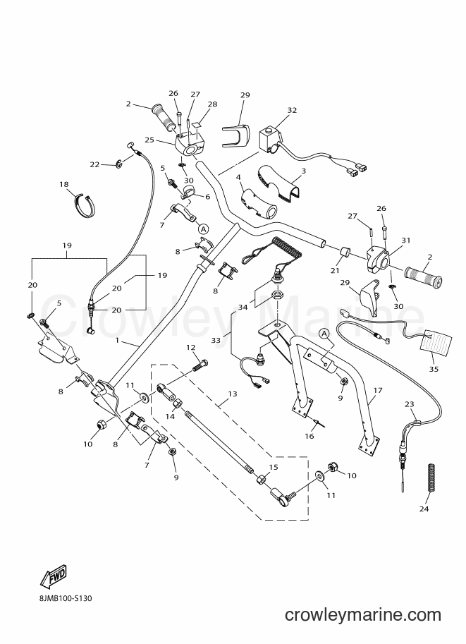 Yamaha Motors SRX120 (8JMC) [010] - STEERING