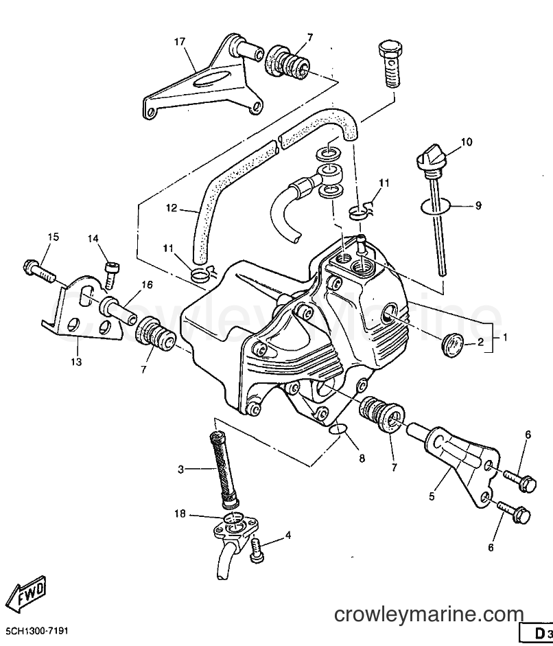 Yamaha Motors TT600R (5CH2) [000] - OIL TANK
