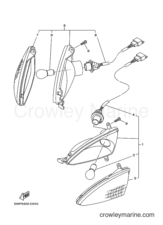 Yamaha Motors AL115C (5TL2) [010] - FLASHER LIGHT