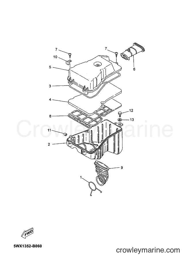 2005 Scooter TZR50 - TZR50 (5WXA) [060] - INTAKE