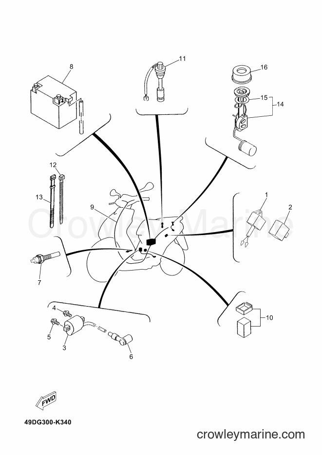 Yamaha Motors CS50Z (49DP) [020] - ELECTRICAL 2