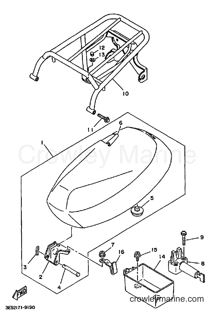 1989 Scooter CW50 - CW50 (3ES2) [010] - SEAT