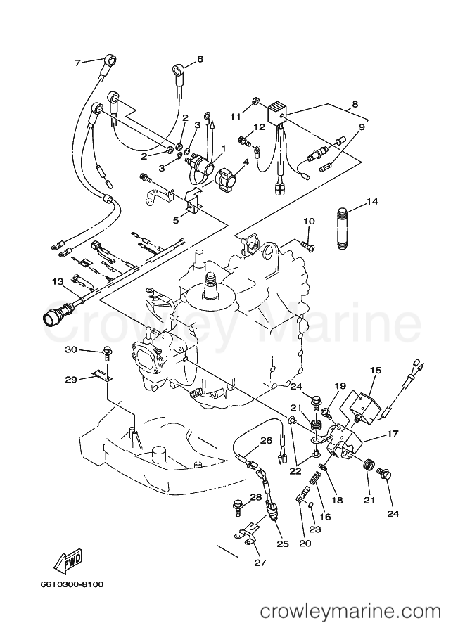 Yamaha Motors (E)40X (66T) [030] - ELECTRICAL 2