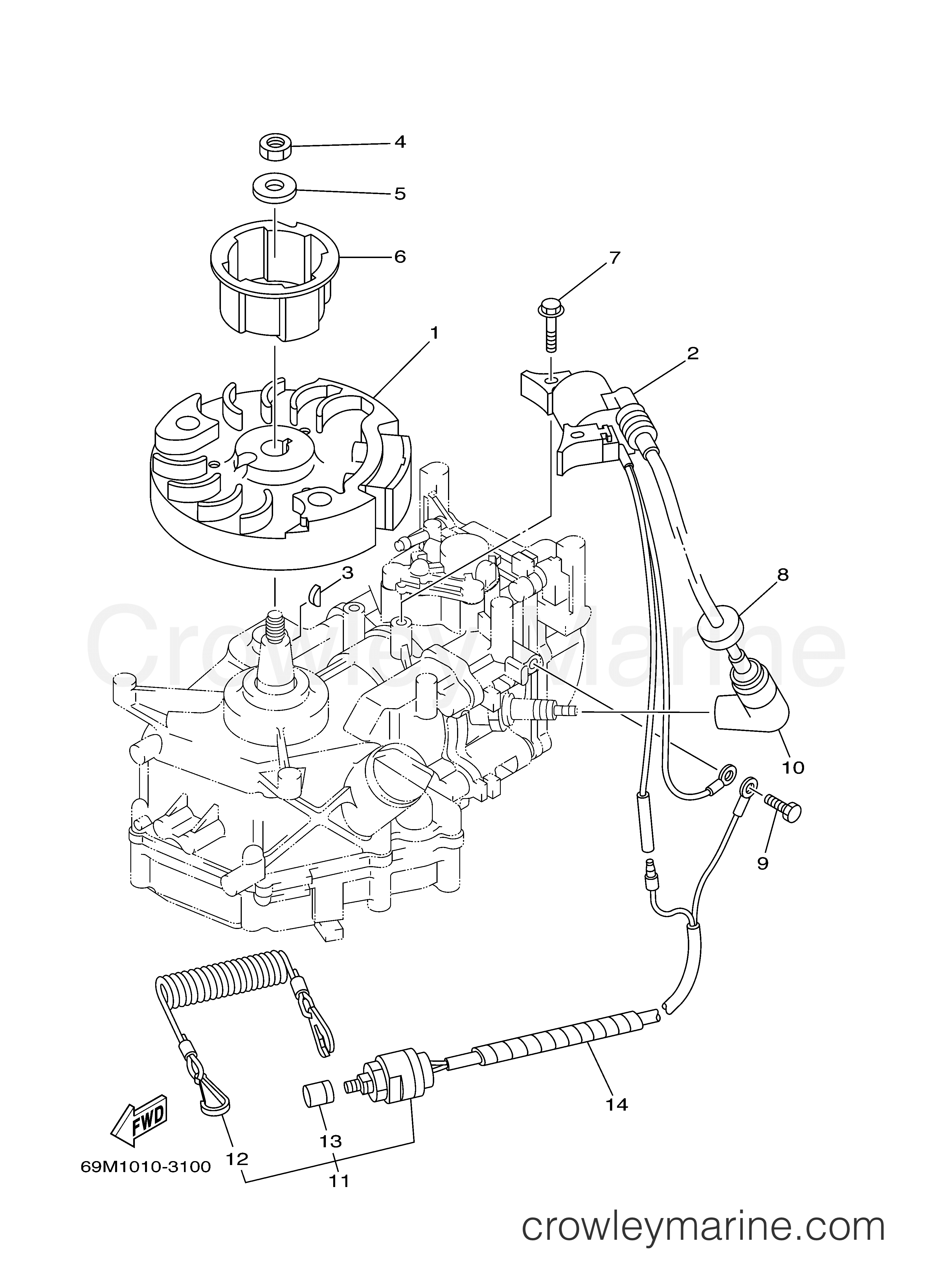 Yamaha Motors F2.5MSH - GENERATOR
