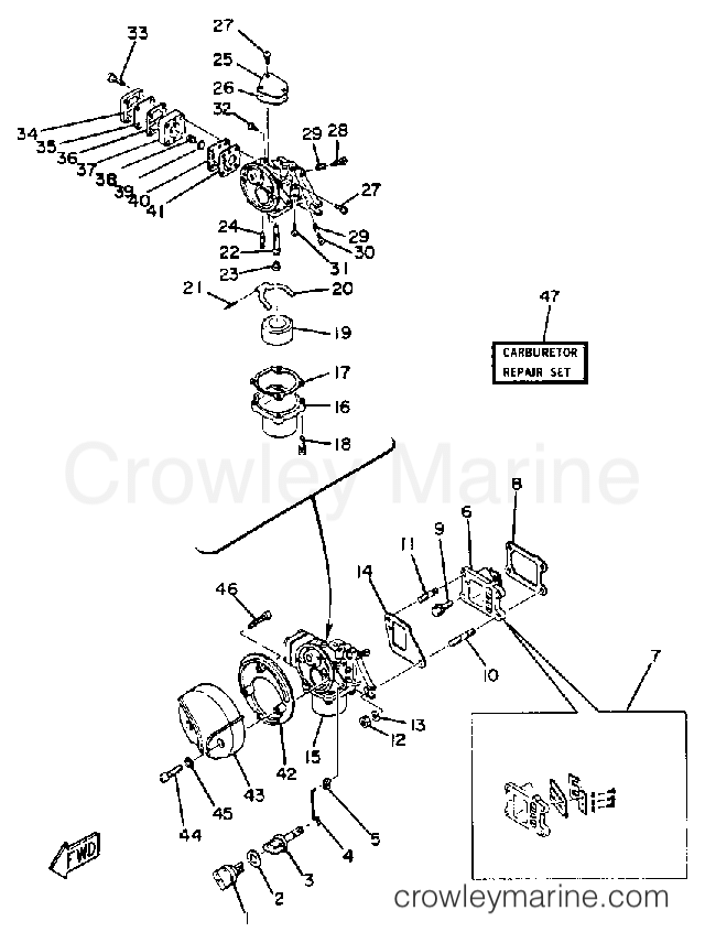 Yamaha Motors 4SK - INTAKE