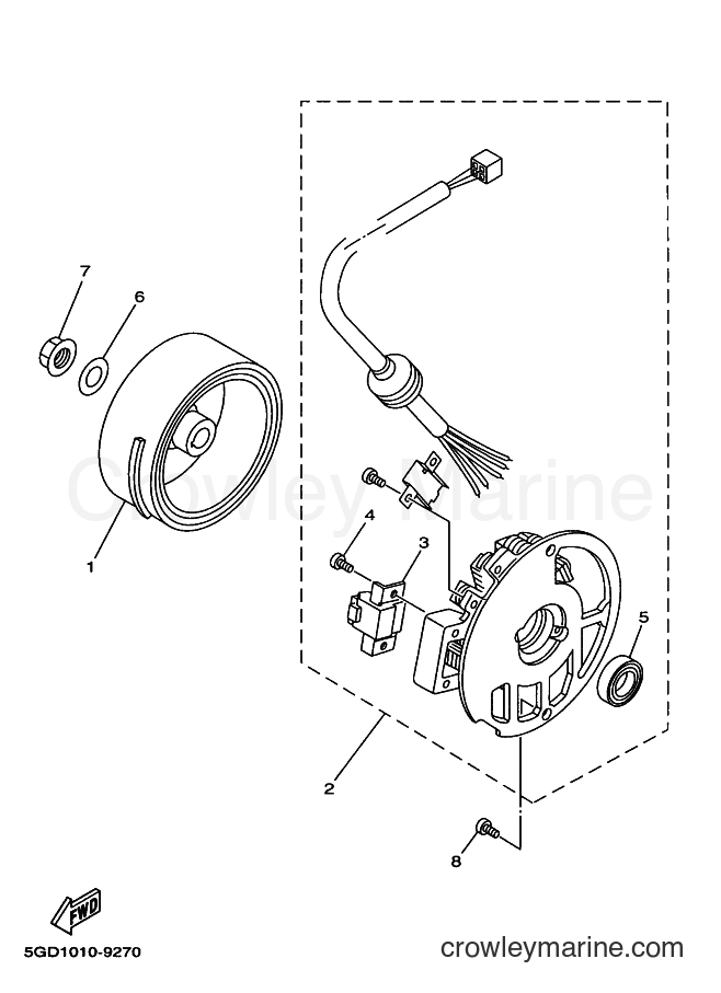 Yamaha Motors YJ50R (5PP2) [010] - GENERATOR