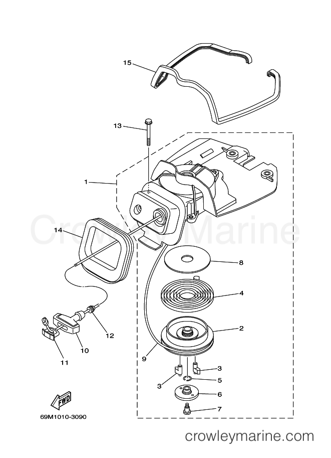 Yamaha Motors F2AMHL (6S76) [110] - STARTER