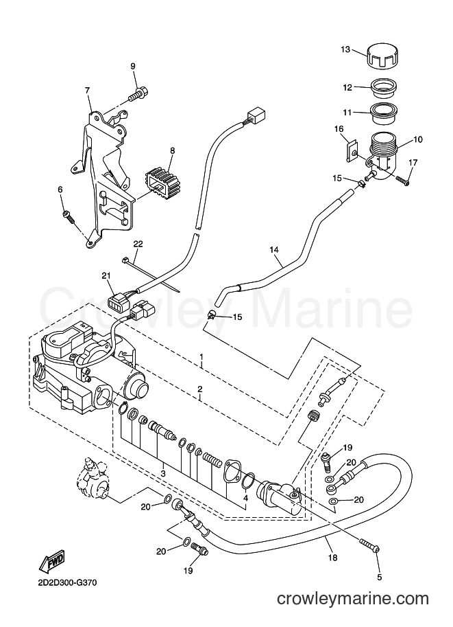 2008 Sport Bike FJR1300AS - FJR1300AS (2D2E) [010] - CLUTCH ACTUATOR