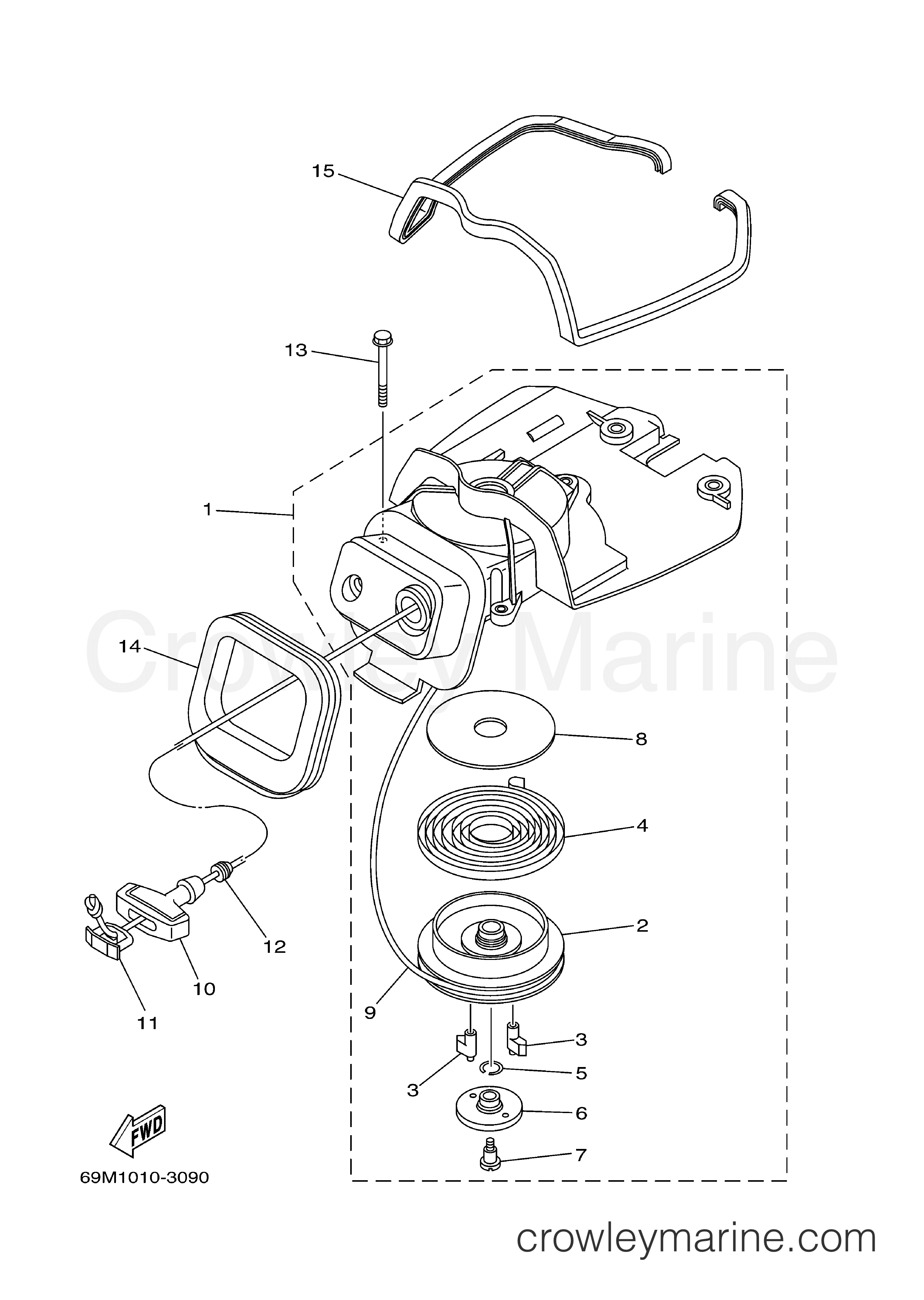 Yamaha Motors F2.5MSHB - STARTER
