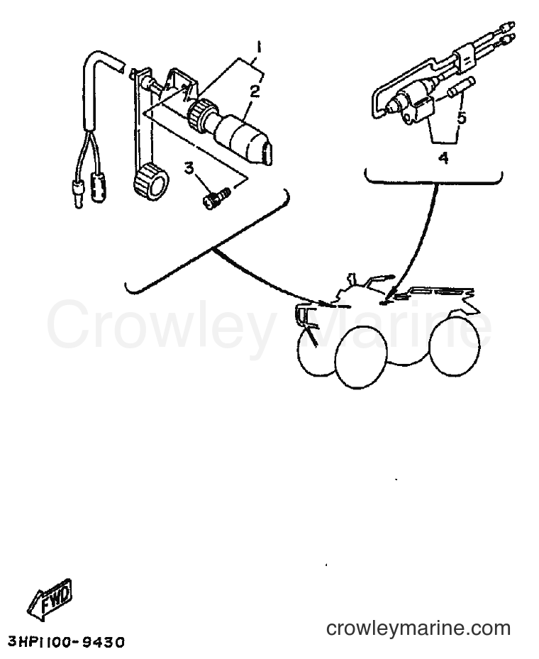 1989 ATV YFM350ER - YFM350ER (3HP1) [030] - ALTERNATE FOR ELECTRICAL
