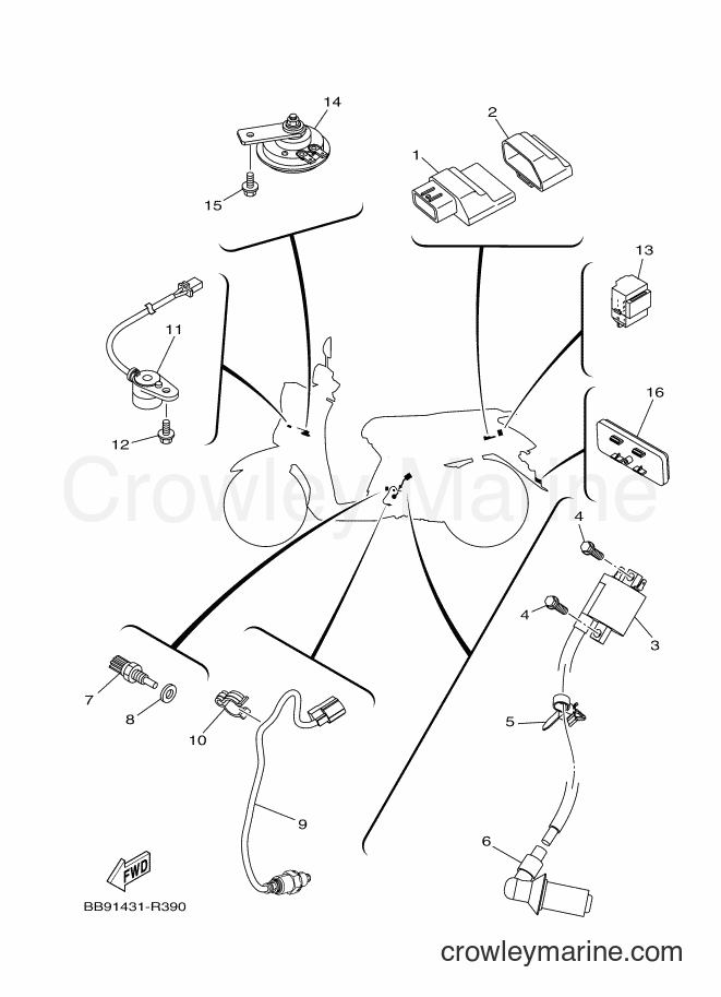 2016 Street Bike LNC125 - LNC125 (BB93) [010] - ELECTRICAL 2
