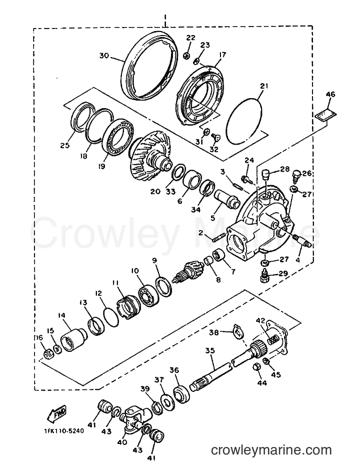 1992 Cruiser VMX1200 - VMX1200 (2EN) [999] - DRIVE SHAFT
