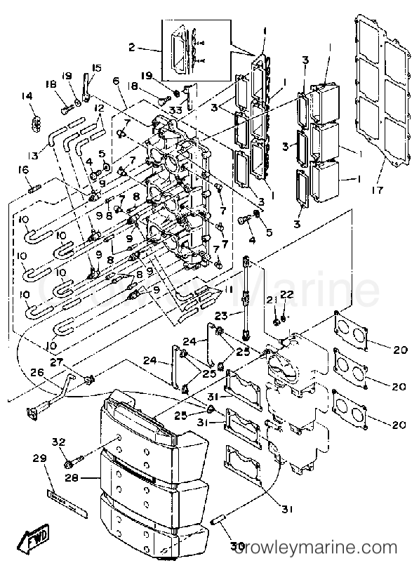 Yamaha Motors L150ETXDA - INTAKE