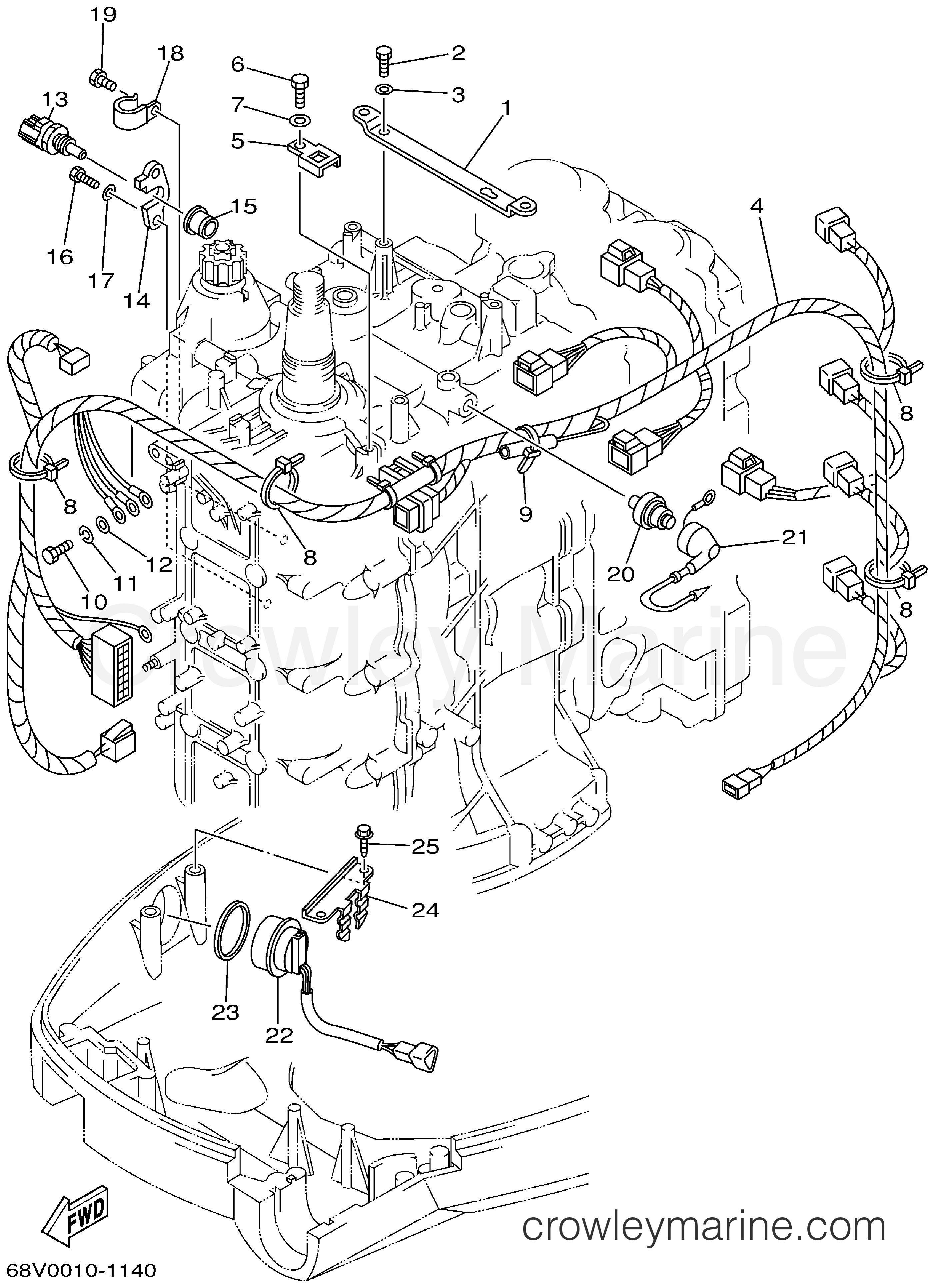 Yamaha Motors LF115TXRZ - ELECTRICAL 3