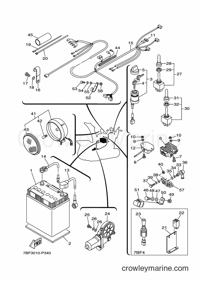 2015 Snowblower YT1390EXR - YT1390EXR (7BF4) [010] - ELECTRICAL 1