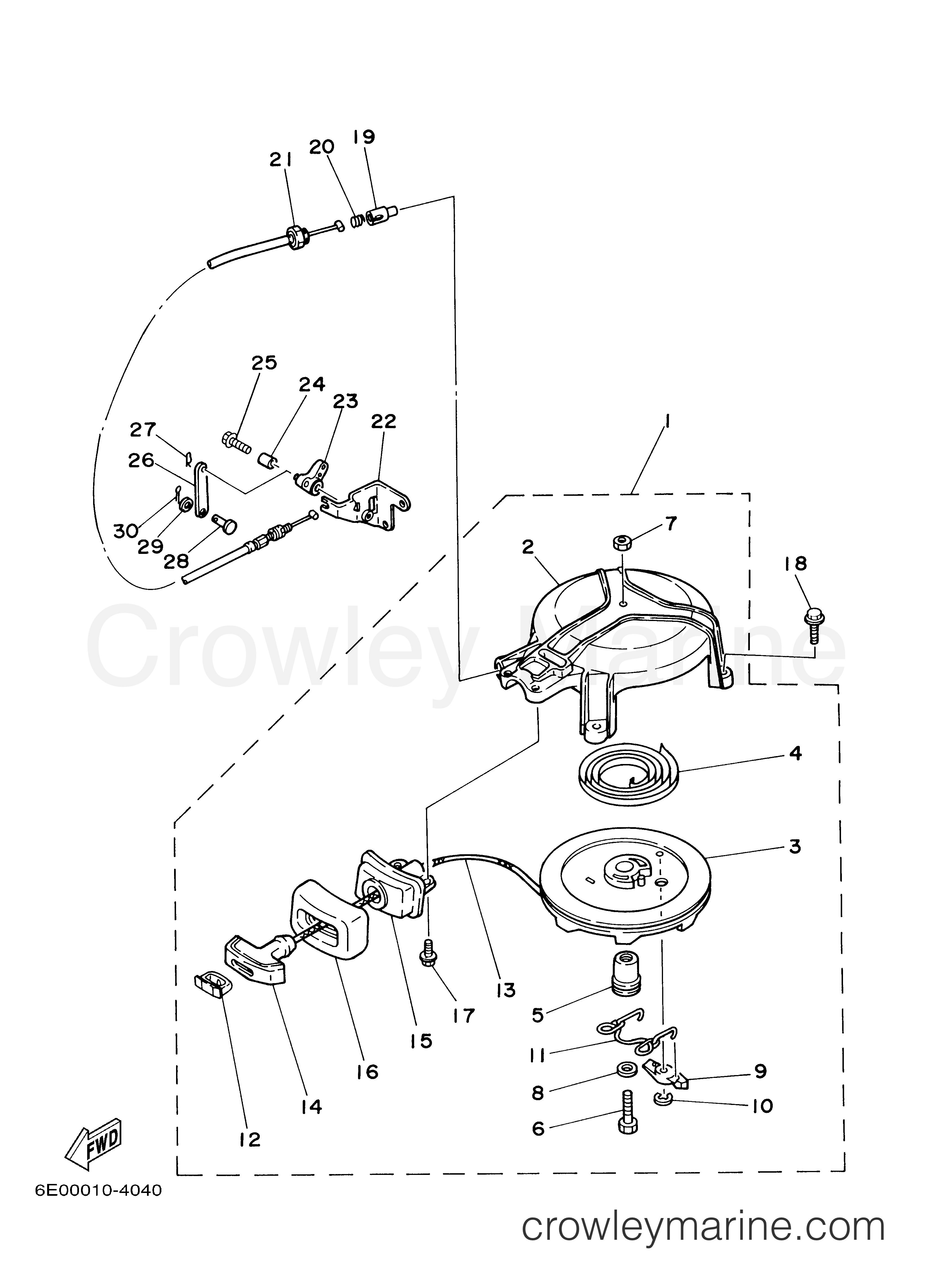 Yamaha Motors 5MLHY - STARTER