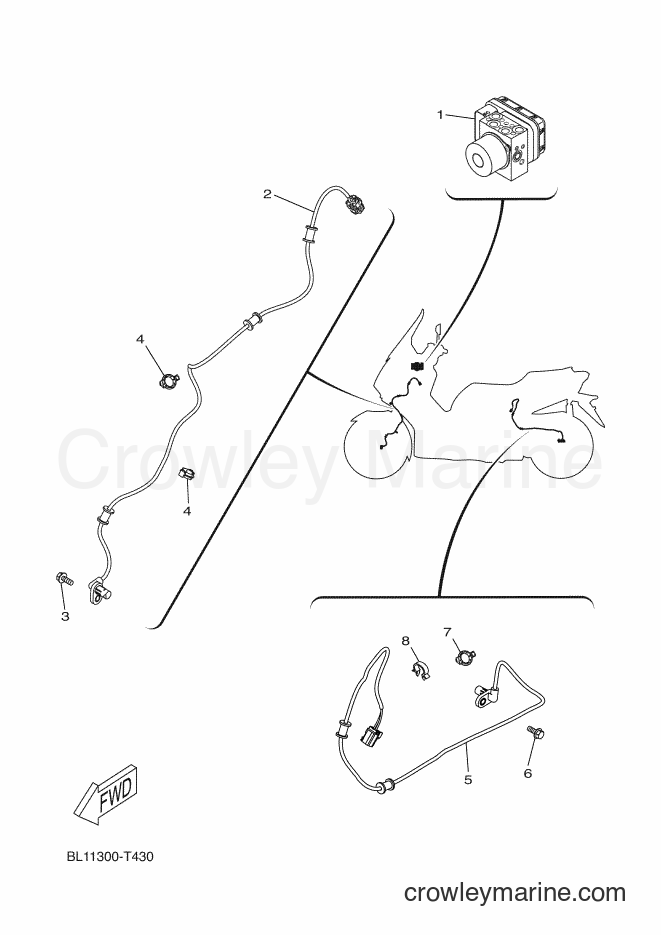 Yamaha Motors YP400RA (BL11) [020] - ELECTRICAL 3