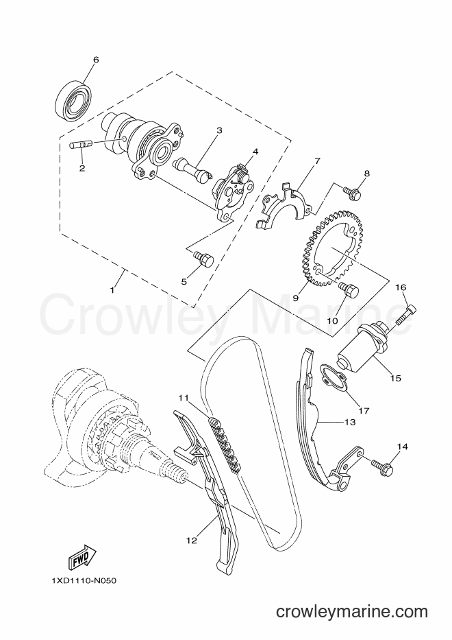 Yamaha Motors YXM700E (B42E) [010] - CAMSHAFT & CHAIN