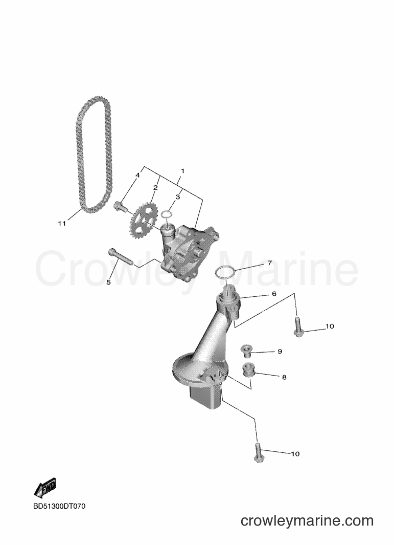 2018 Maxi-Scooter MXT850 - MXT850 (BD51) [010] - OIL PUMP