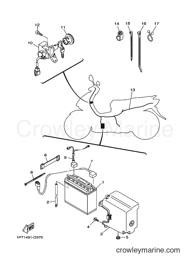 Yamaha Motors AT115 (2B51) [010] - ELECTRICAL 1