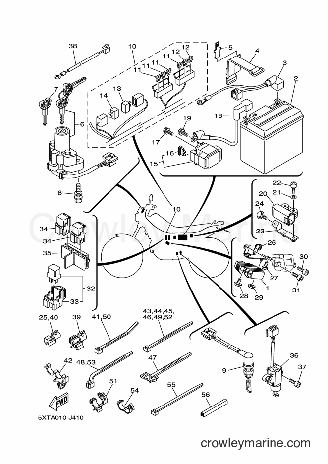 2010 Dirt Bike XG250 - XG250 (5XTA) [010] - ELECTRICAL 1